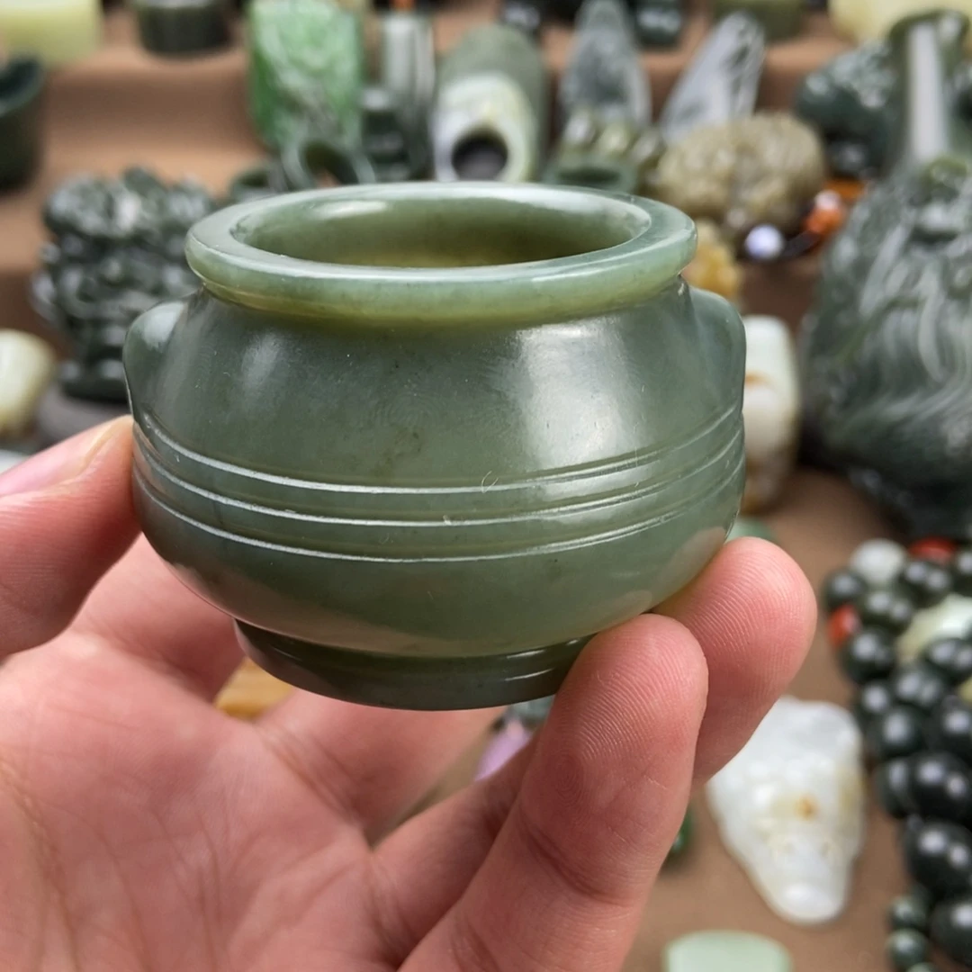 和田玉挂件未镶嵌轨**7