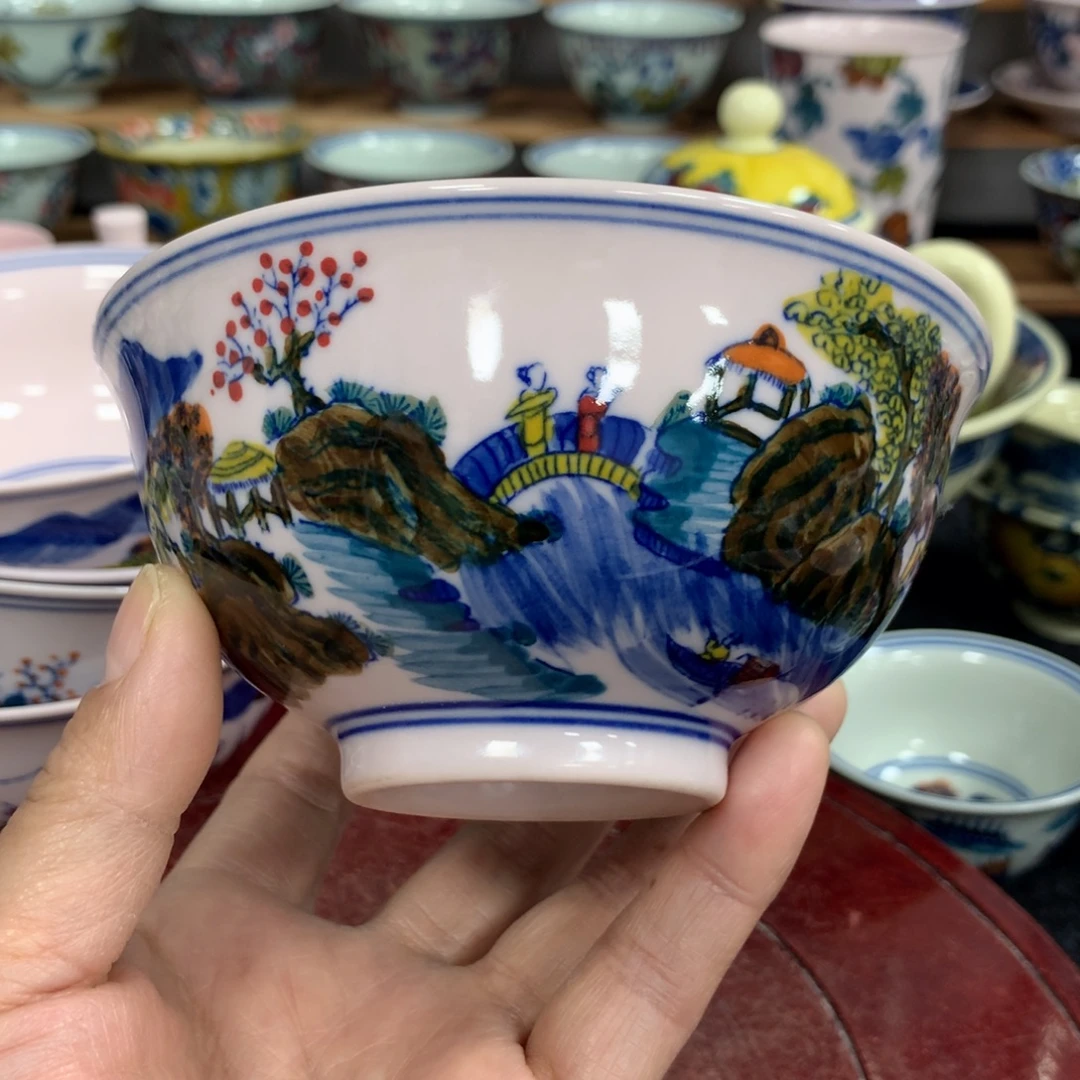 陶景德镇陶瓷 碗 杯盘 碟 壶 各种…