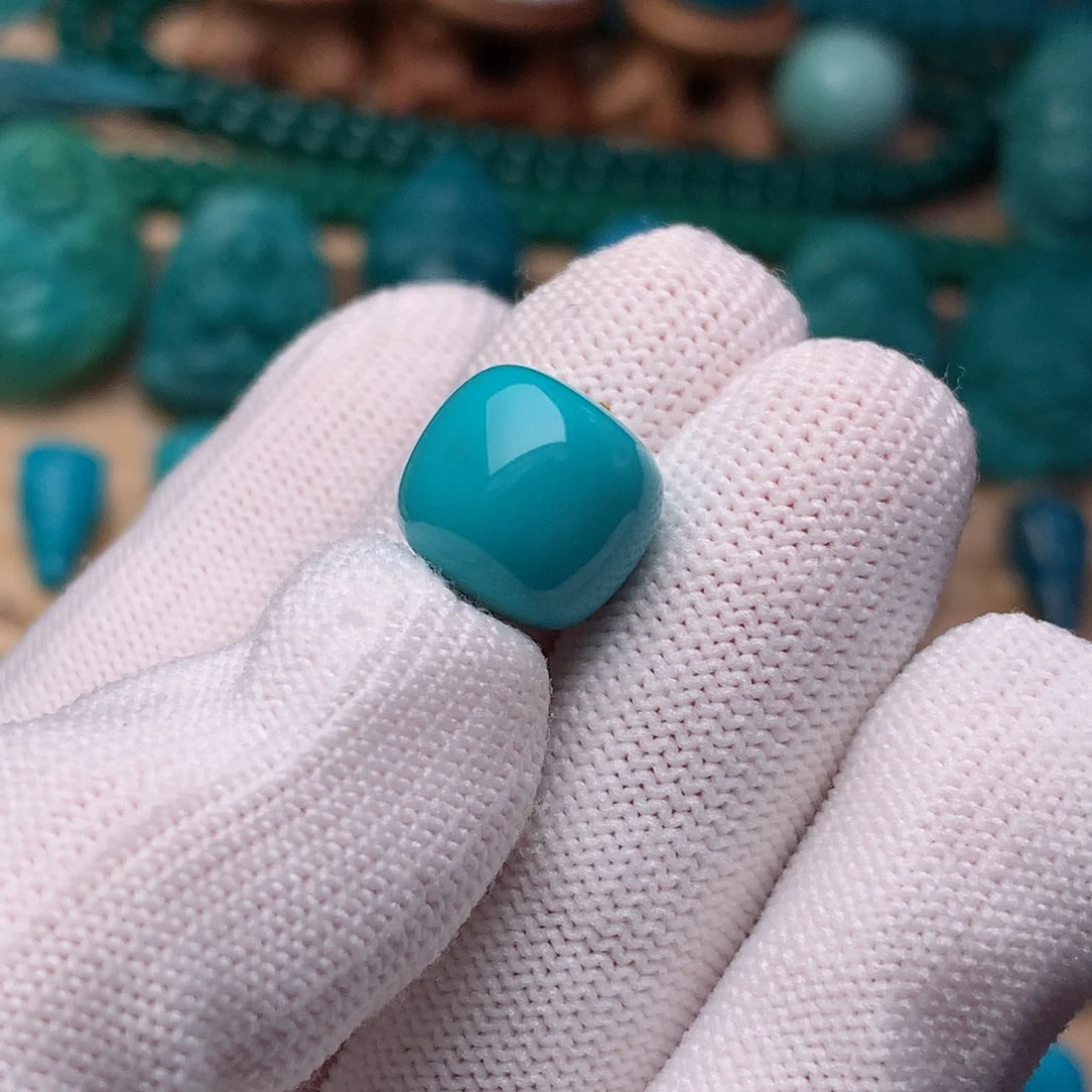 未镶嵌绿松石珠宝奇石糖**生