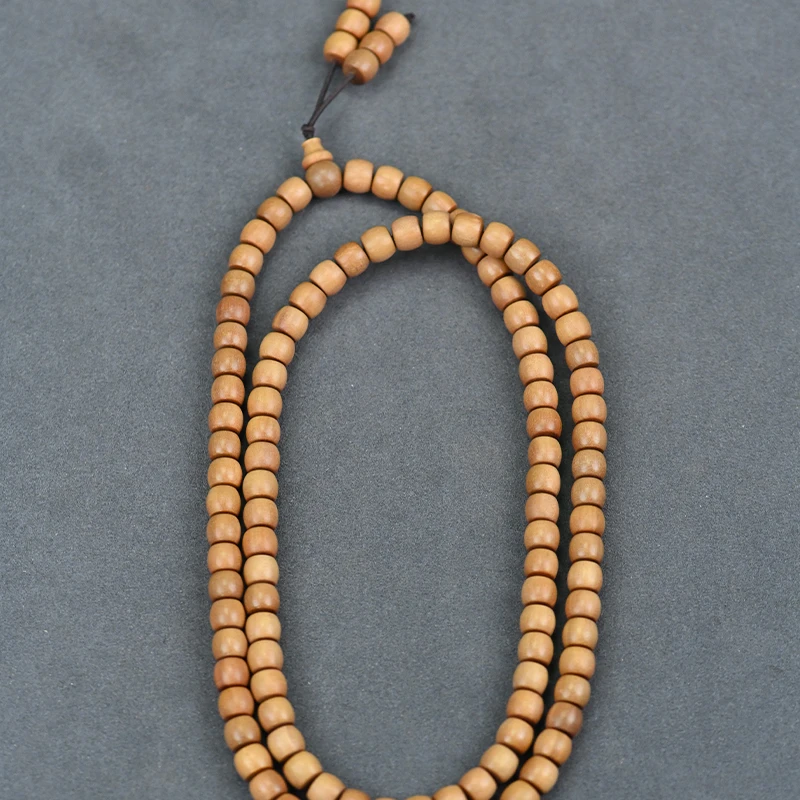 ZQ-67迈索尔老山檀香6*7*108直切手串【多样性发货】