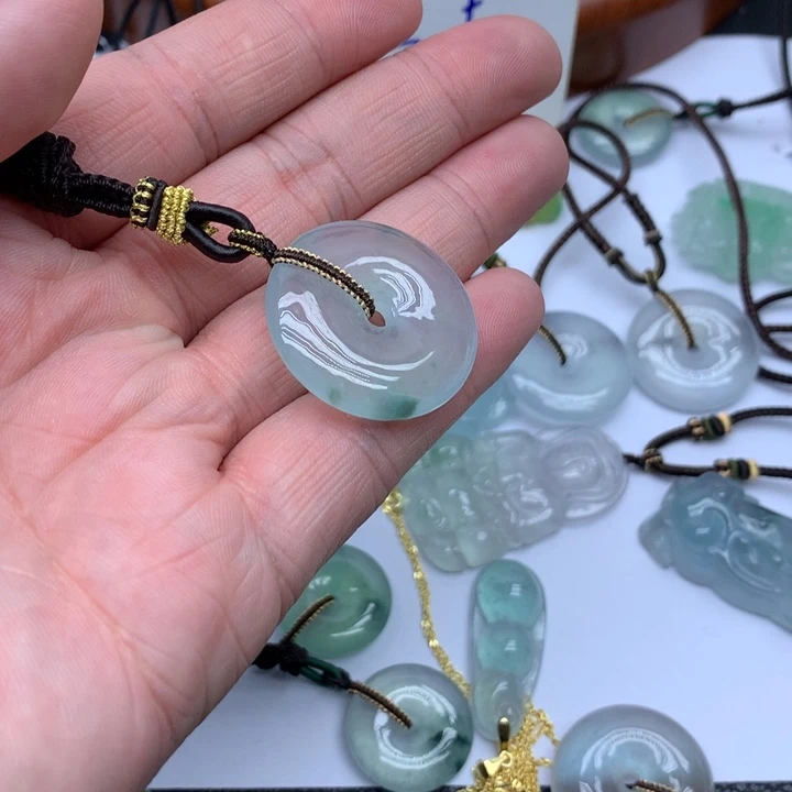 驰***翔一物一图，平安扣吊坠