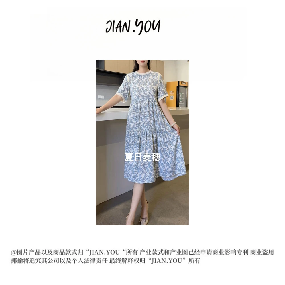 JIANYOU-[好物分享]2025夏季新款时尚气质舒适连衣裙JP-3007