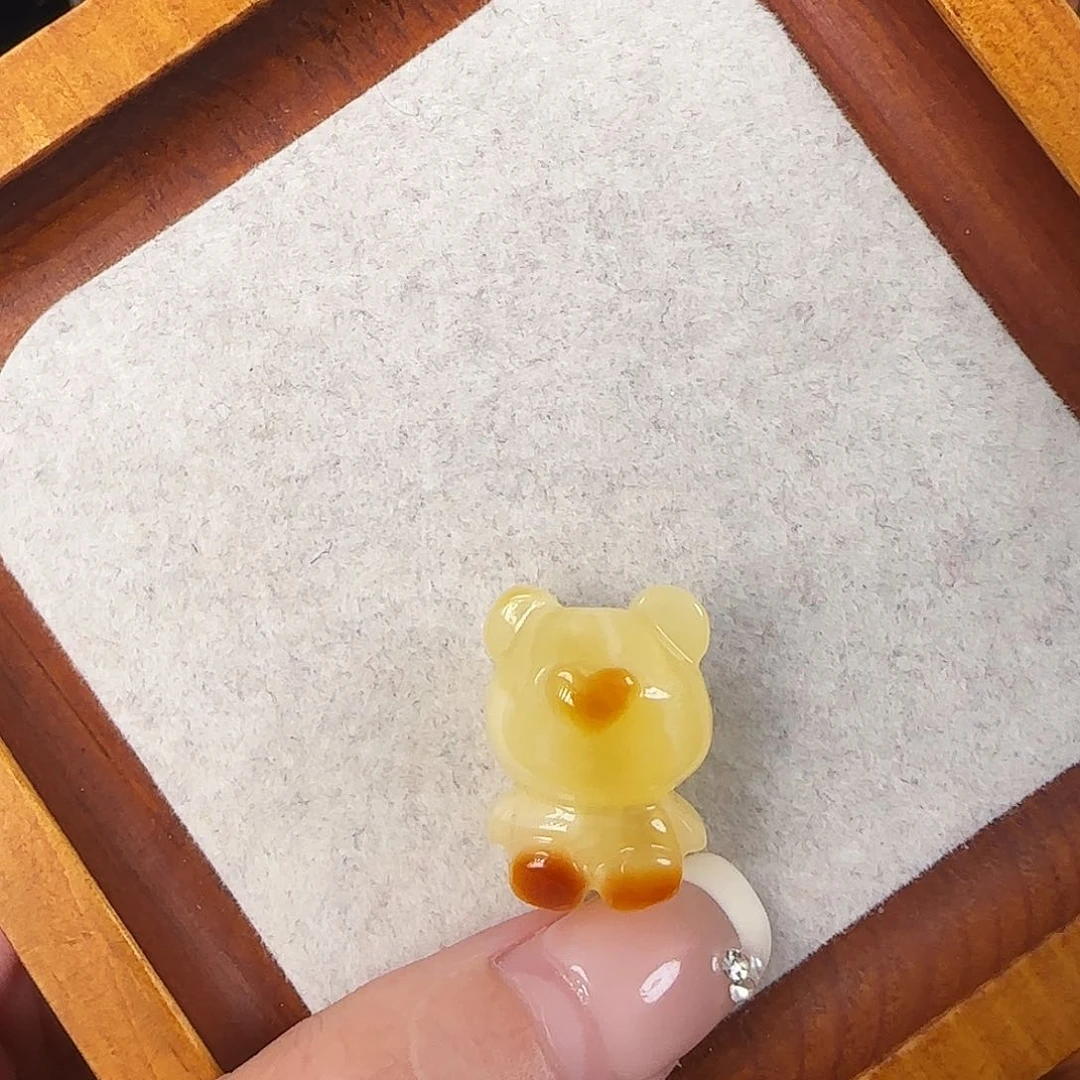 琥珀珠宝奇石未镶嵌人****幸