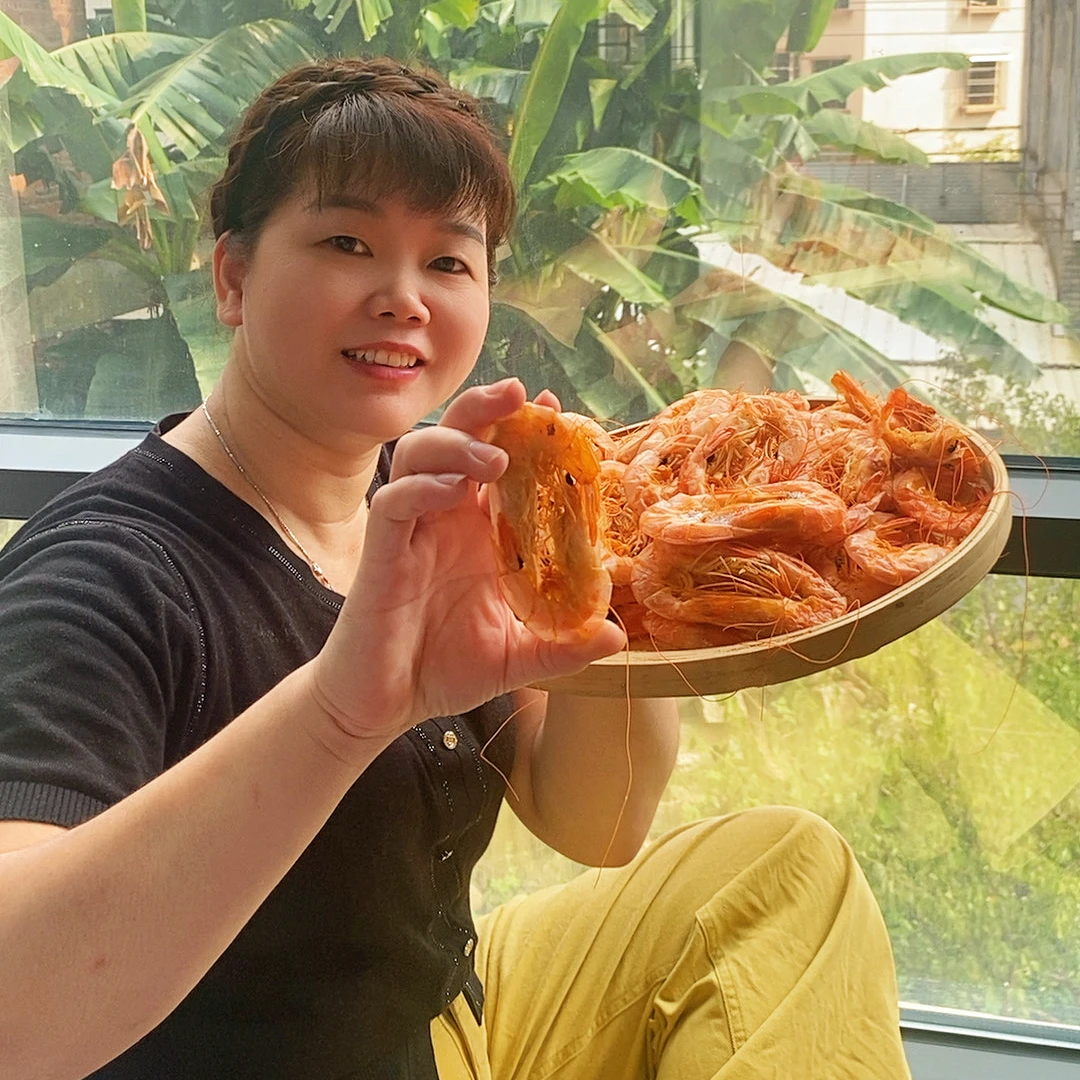 客家潮汕土特产干虾对虾海鲜水产干货