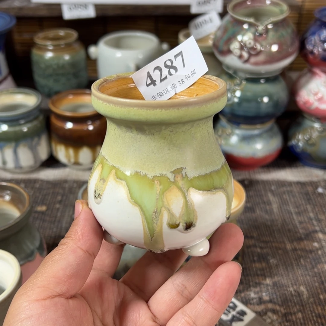 口5高7 手工花盆满30包邮