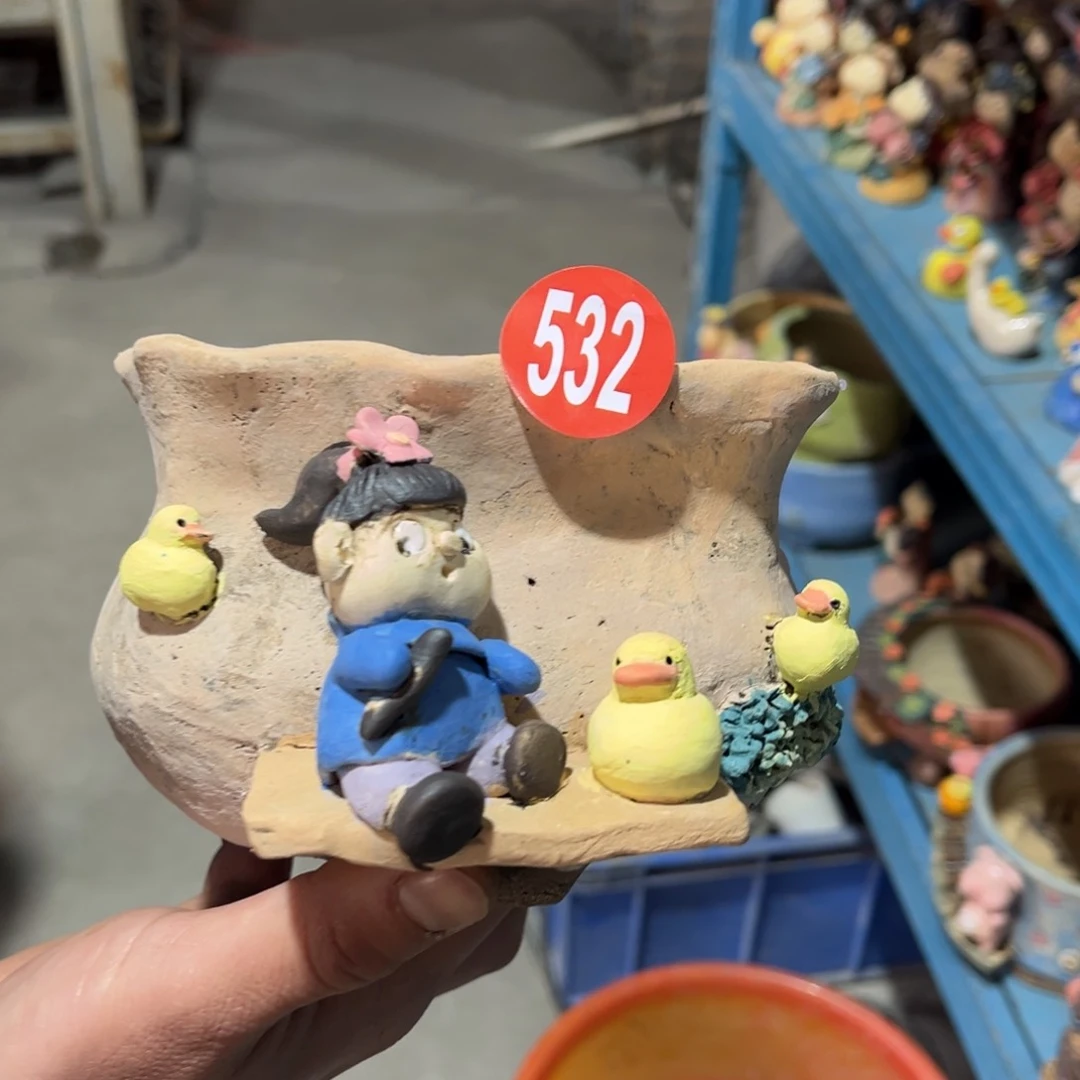 陶瓷微瑕532 号陶然花盆微瑕特价厂家直销
