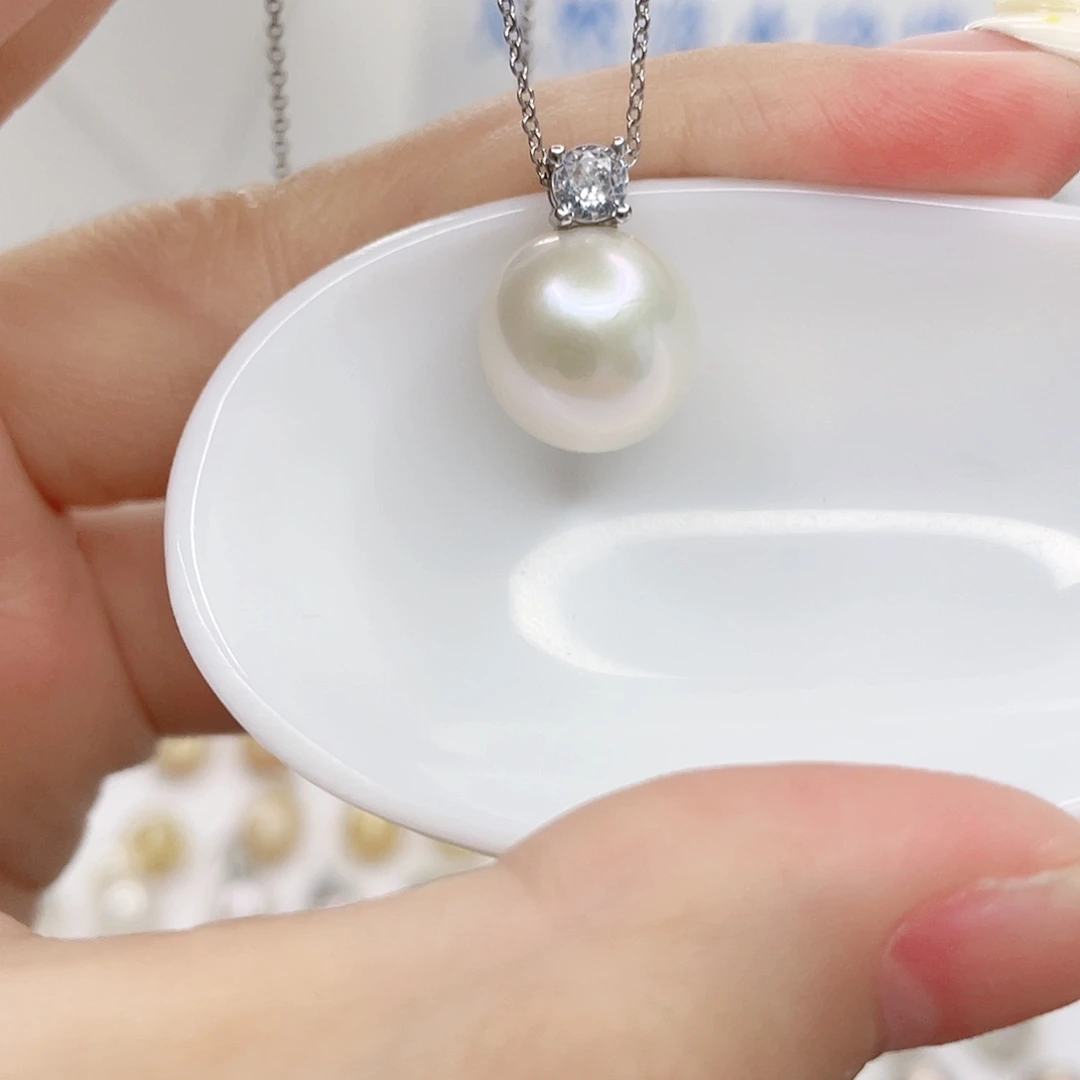 吊坠(赠链)合金淡水珍珠