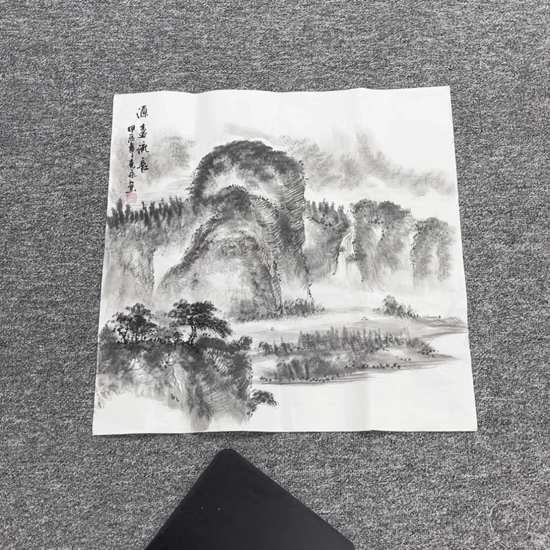 国画纯手绘字画宣纸