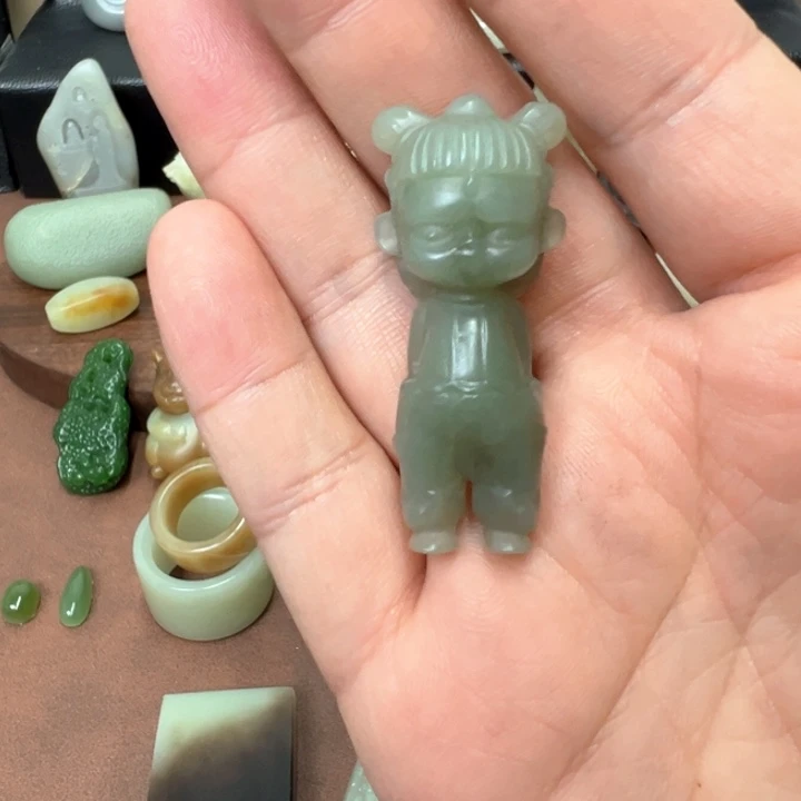 吊坠(不含链)未镶嵌和田玉