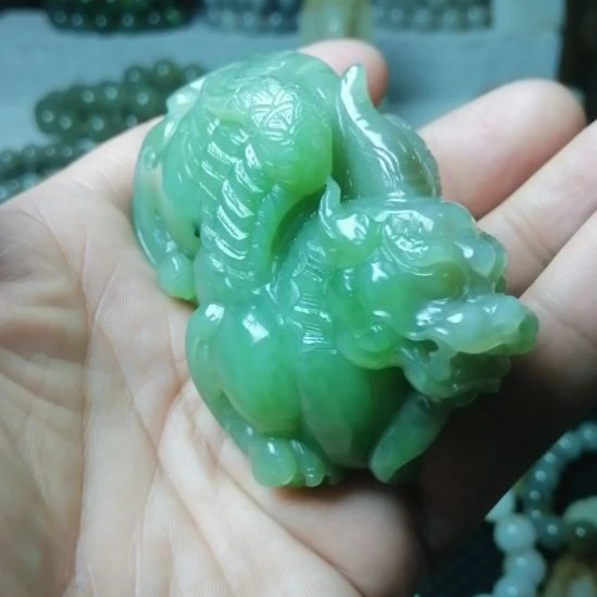 和田玉未镶嵌吊坠(不含链)