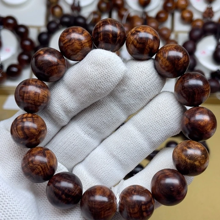 星***火黄花梨/降香黄檀手串/手链海南黄花梨