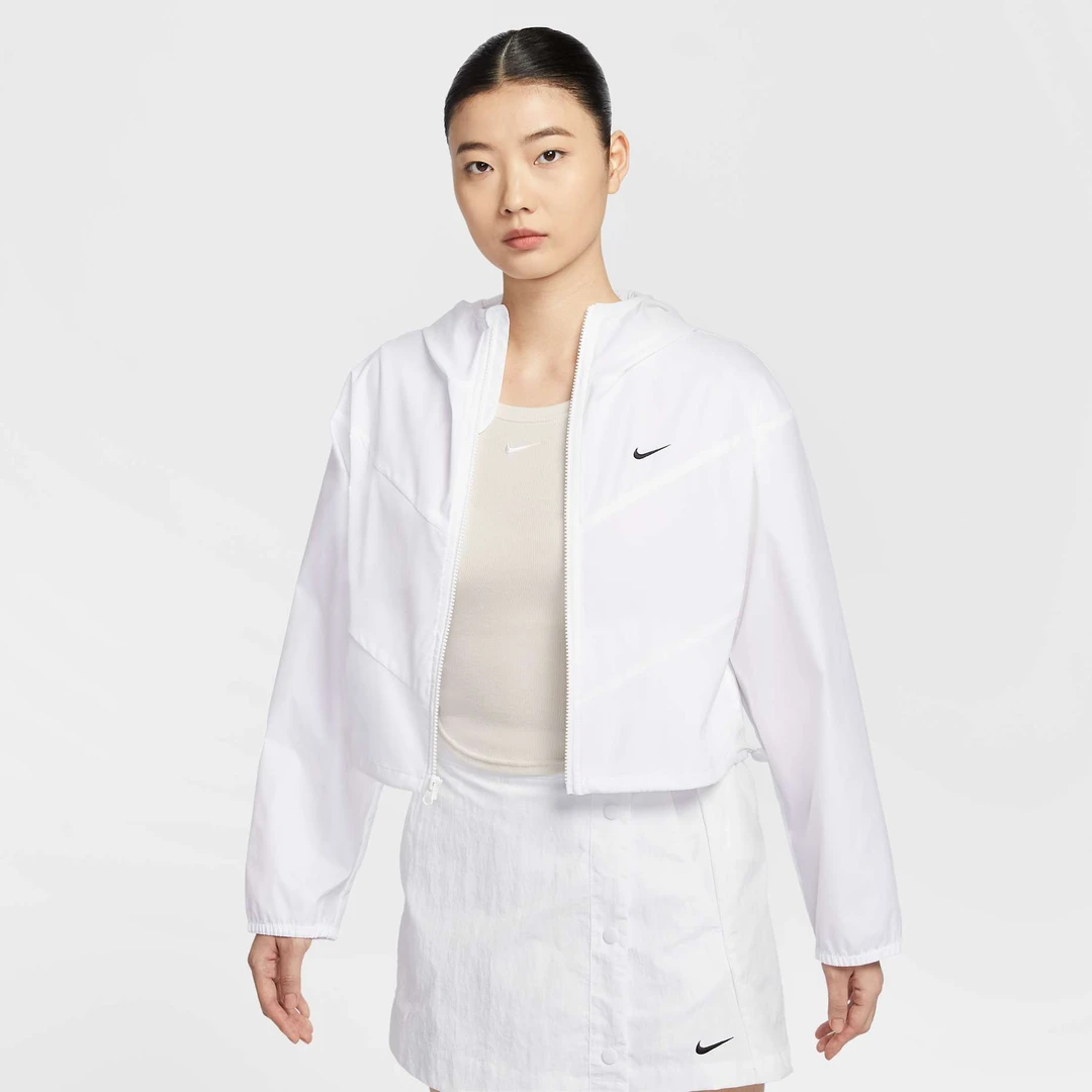 NIKE/耐克女子宽松梭织连帽夹克 HJ1183-100