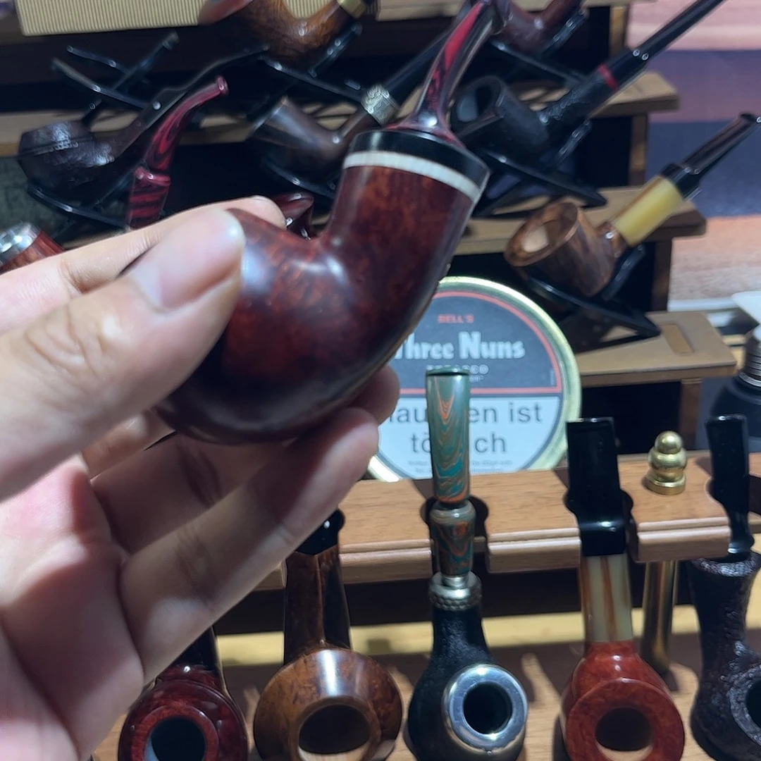 石楠木苹果空腔烟斗