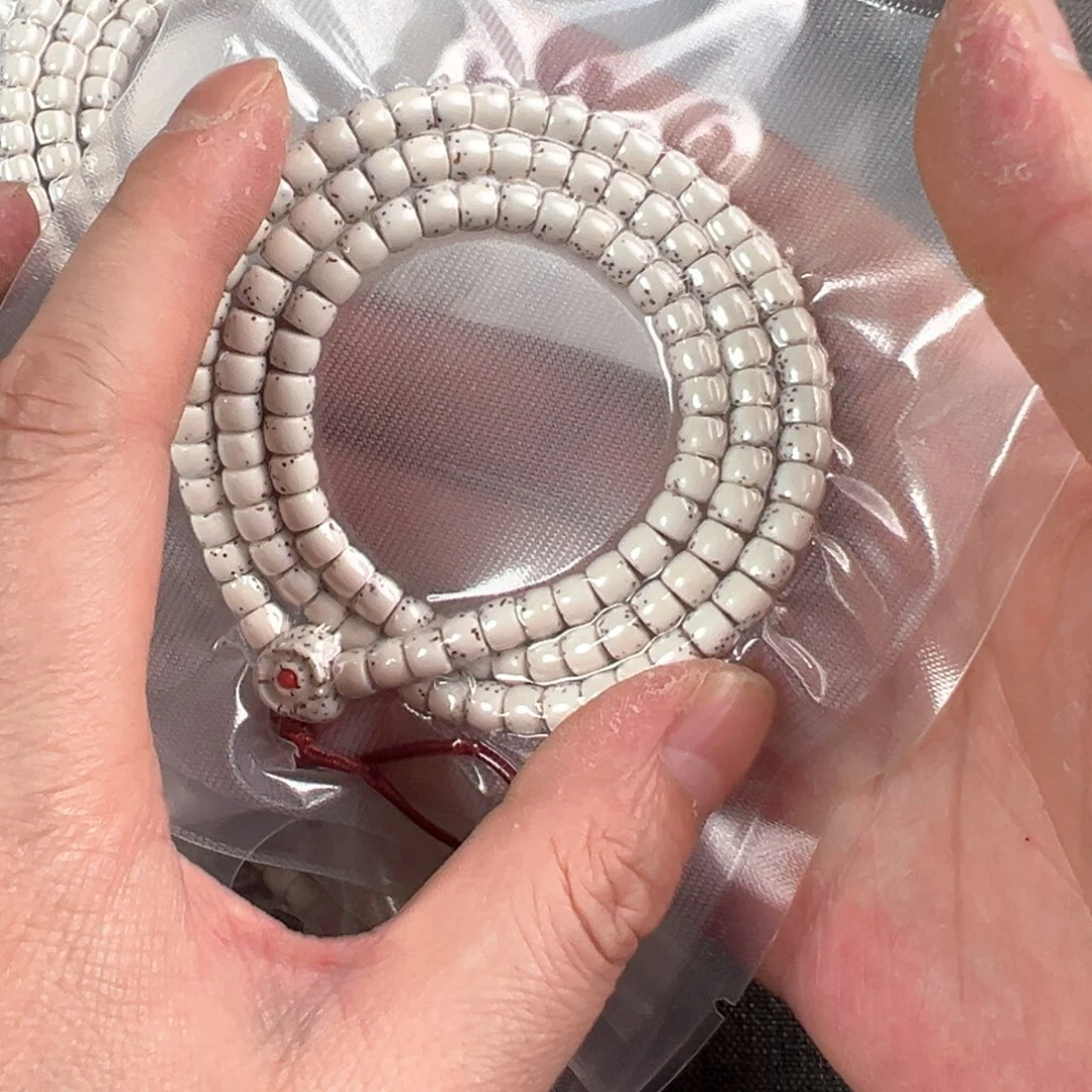 金刚菩提吊坠定制月留白长串6×5