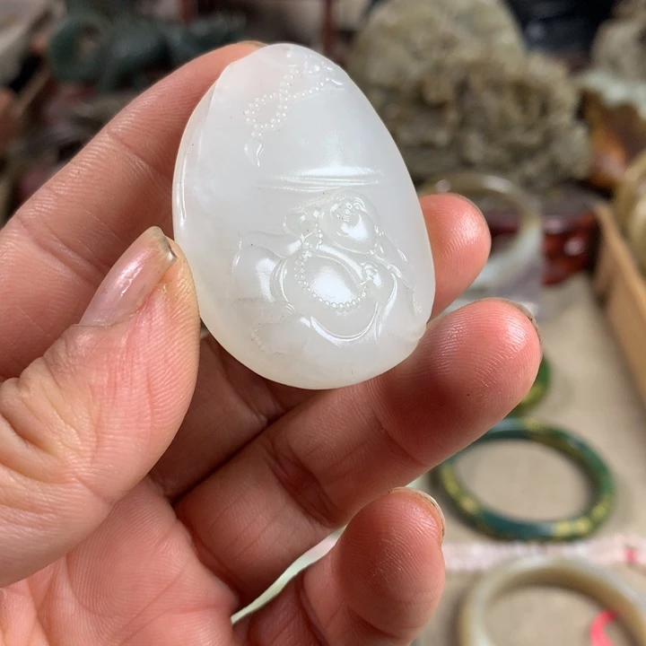 和田玉（糖玉）未镶嵌手镯