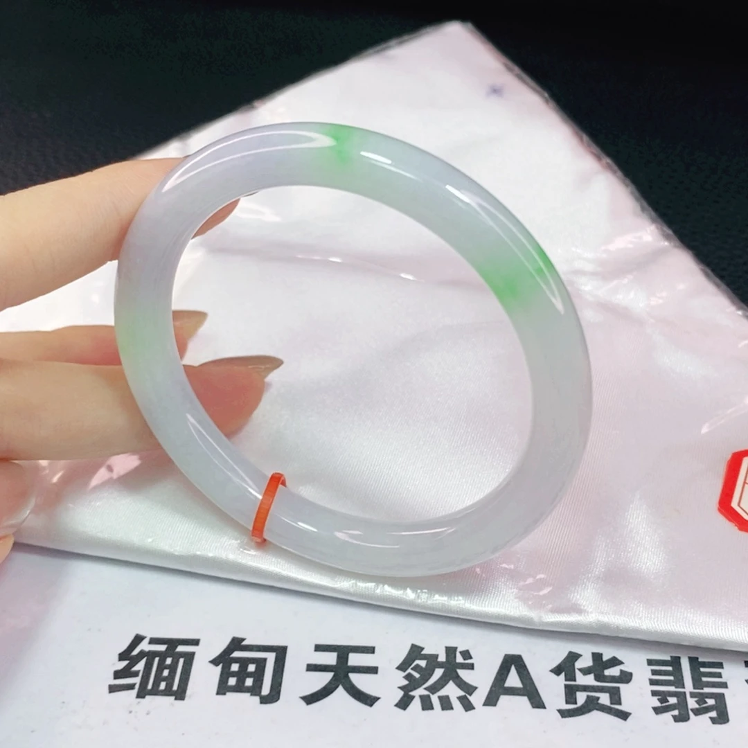未镶嵌手镯翡翠56圆条