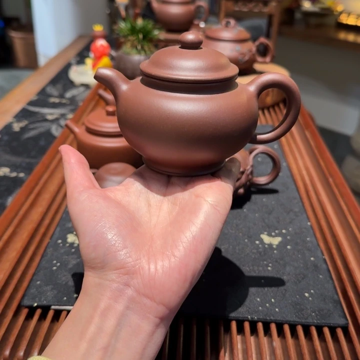 茶壶紫砂全手工底槽清掇只壶