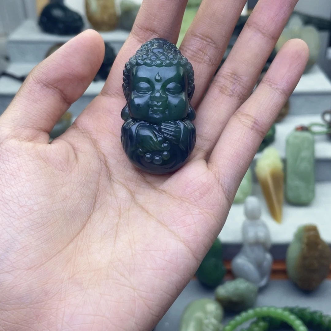 我***颈饰未镶嵌和田玉