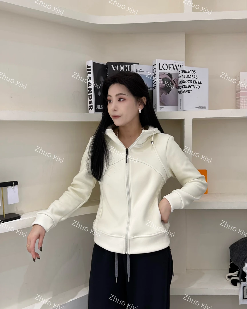 ZHUOXIXI【逆光者】欧货高端加厚拉链连帽开衫外套-25768
