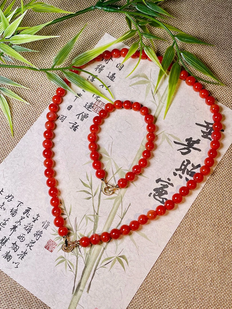 精品南红设计款套装 多样性发一