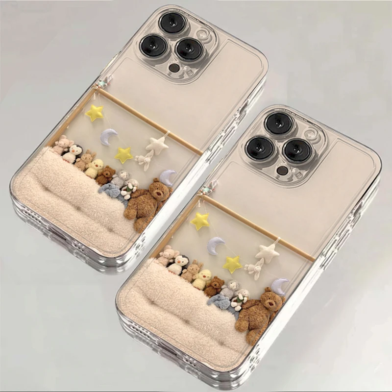 Lucky床头玩偶适用iPhone16苹果1514手机壳华为vivo小米15oppo套
