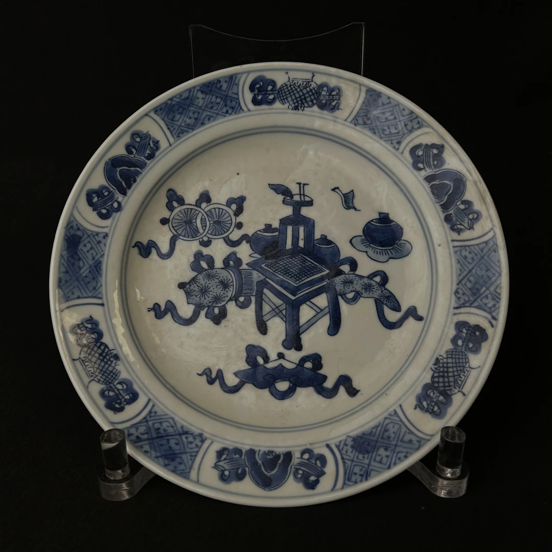 WYTQH2006-011606Q清代青花赏盘