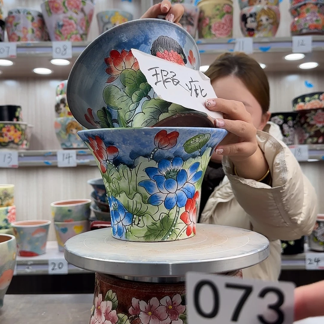 紫砂花盆瑕疵瑕疵073