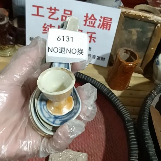 宁***哥瓷片6131号工艺品