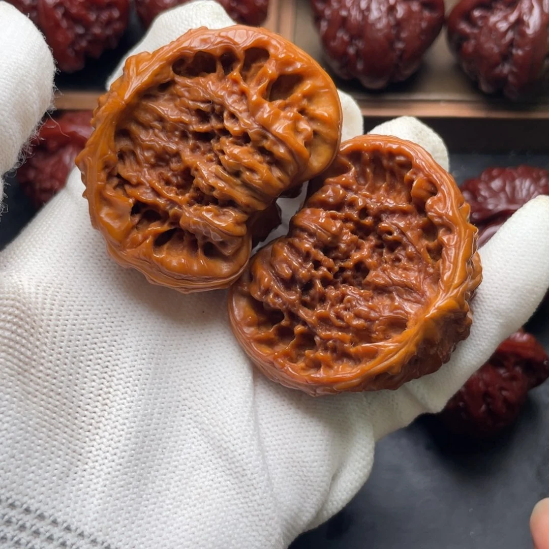 吊坠文玩核桃蛇头