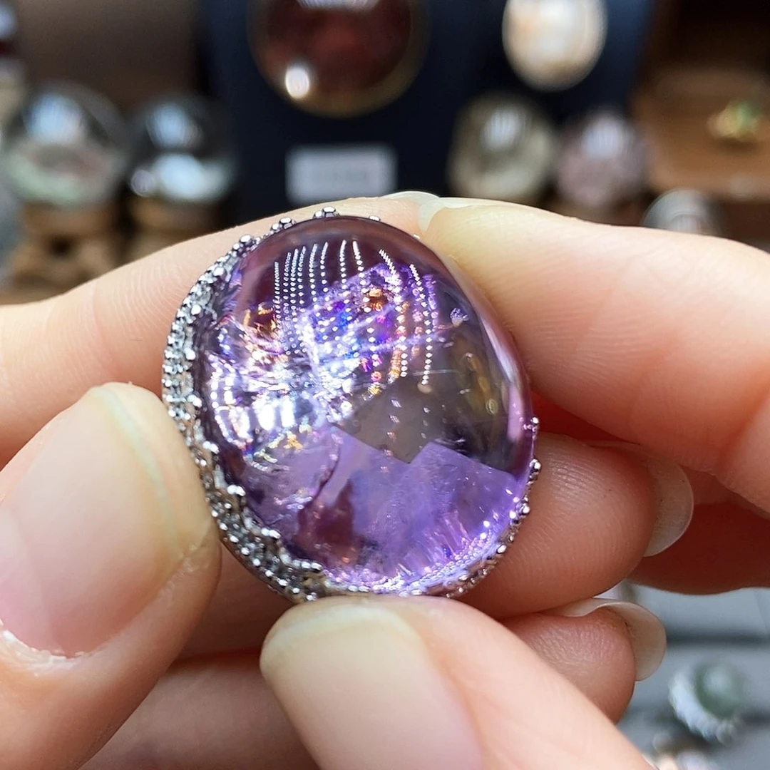 水晶魔盒银S925镶嵌未*梦