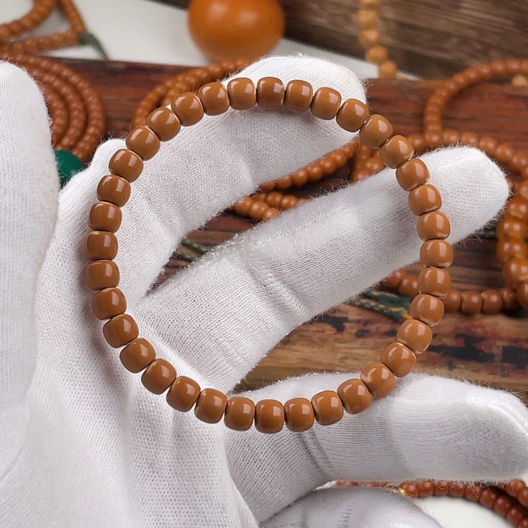 手串橄榄核老挝核核尖手串福利6.3