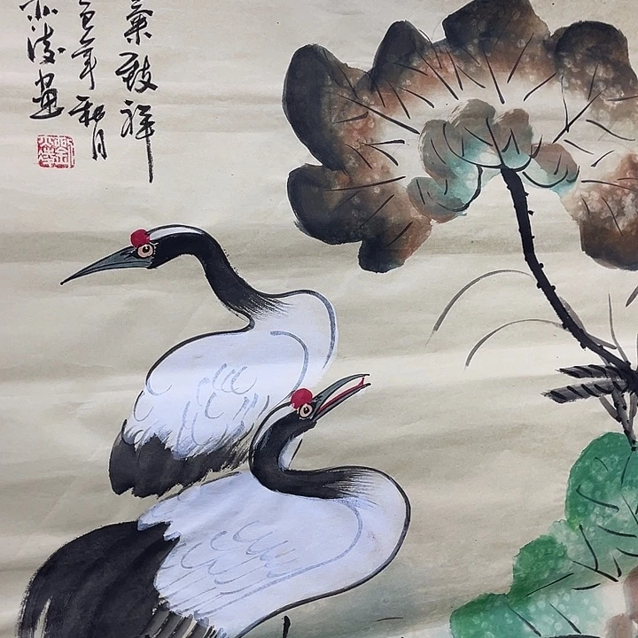 国画手绘国画作品