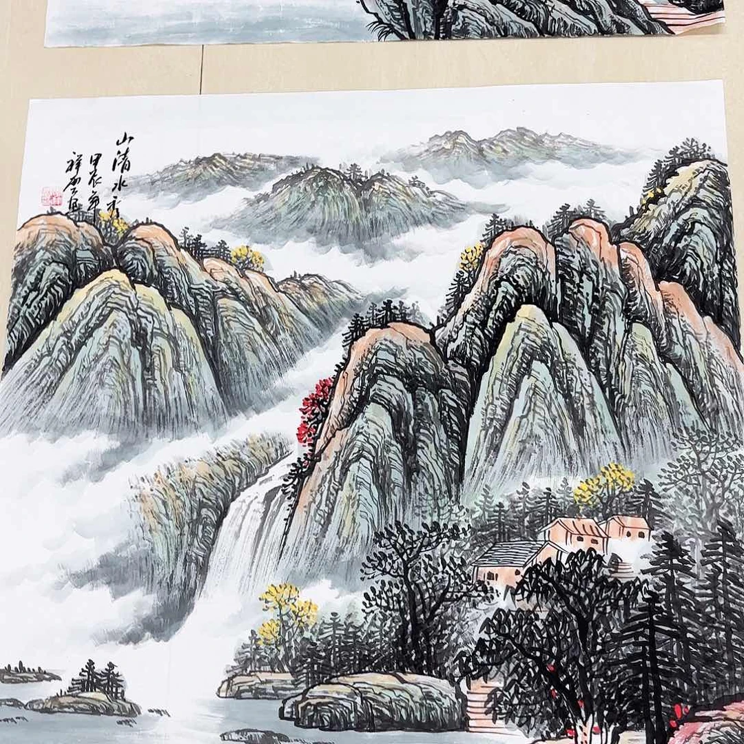 国画国画作品展，国画作品展，