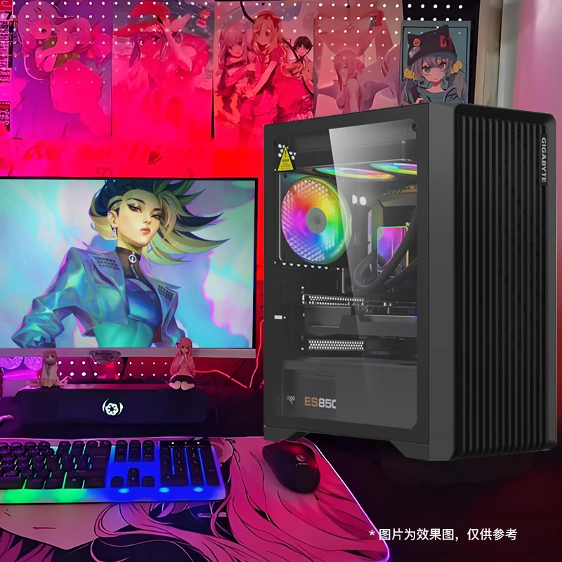 9600X组装电脑台式机5060游戏主机配置推荐吃鸡三角洲CS整机