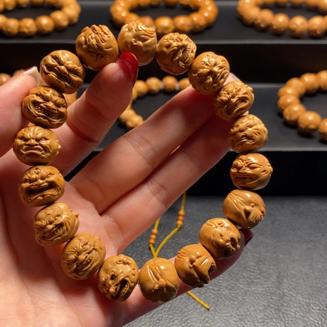 猴头核桃手串清***雪大恶僧