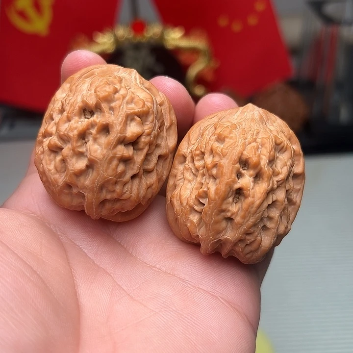 吊坠文玩核桃西北将军36