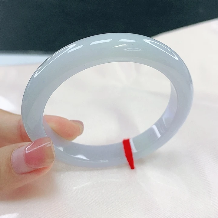 翡翠未镶嵌手镯圈53，79112