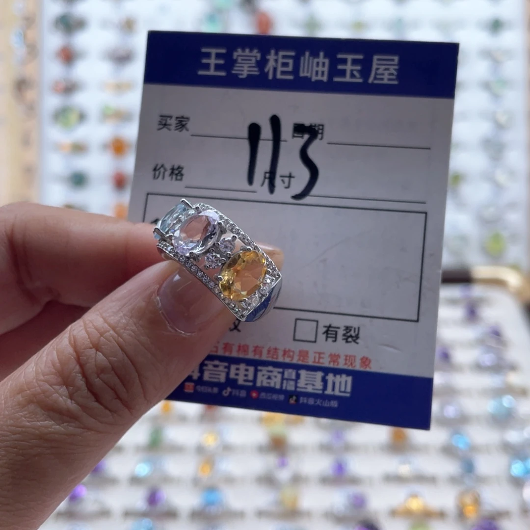 颈饰银S925镶嵌水晶