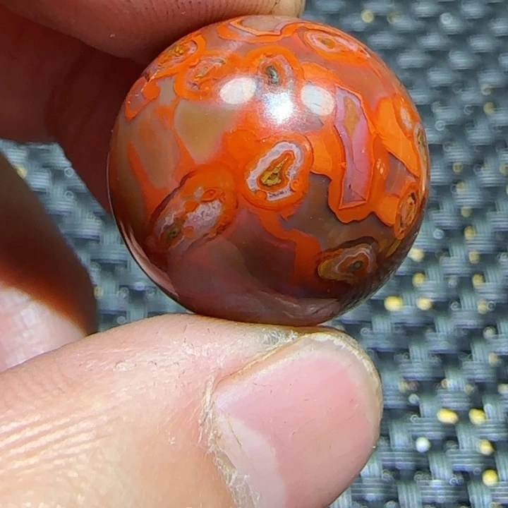 梁***哥玛瑙/玉髓未镶嵌吊坠