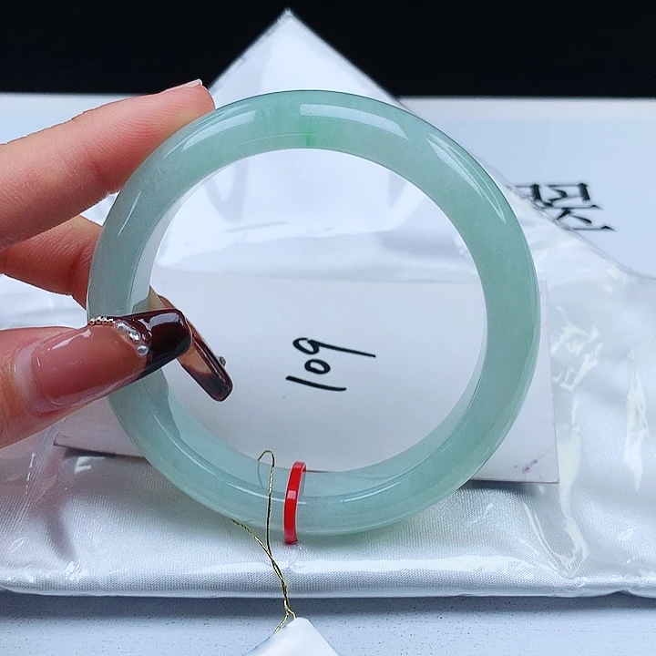 翡翠手镯未镶嵌55+正圈