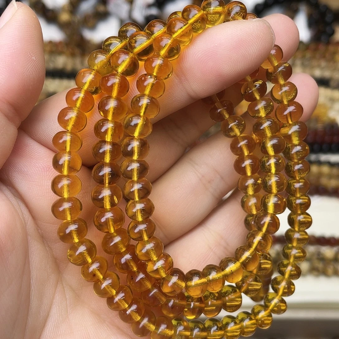 裸石琥珀未镶嵌七90535