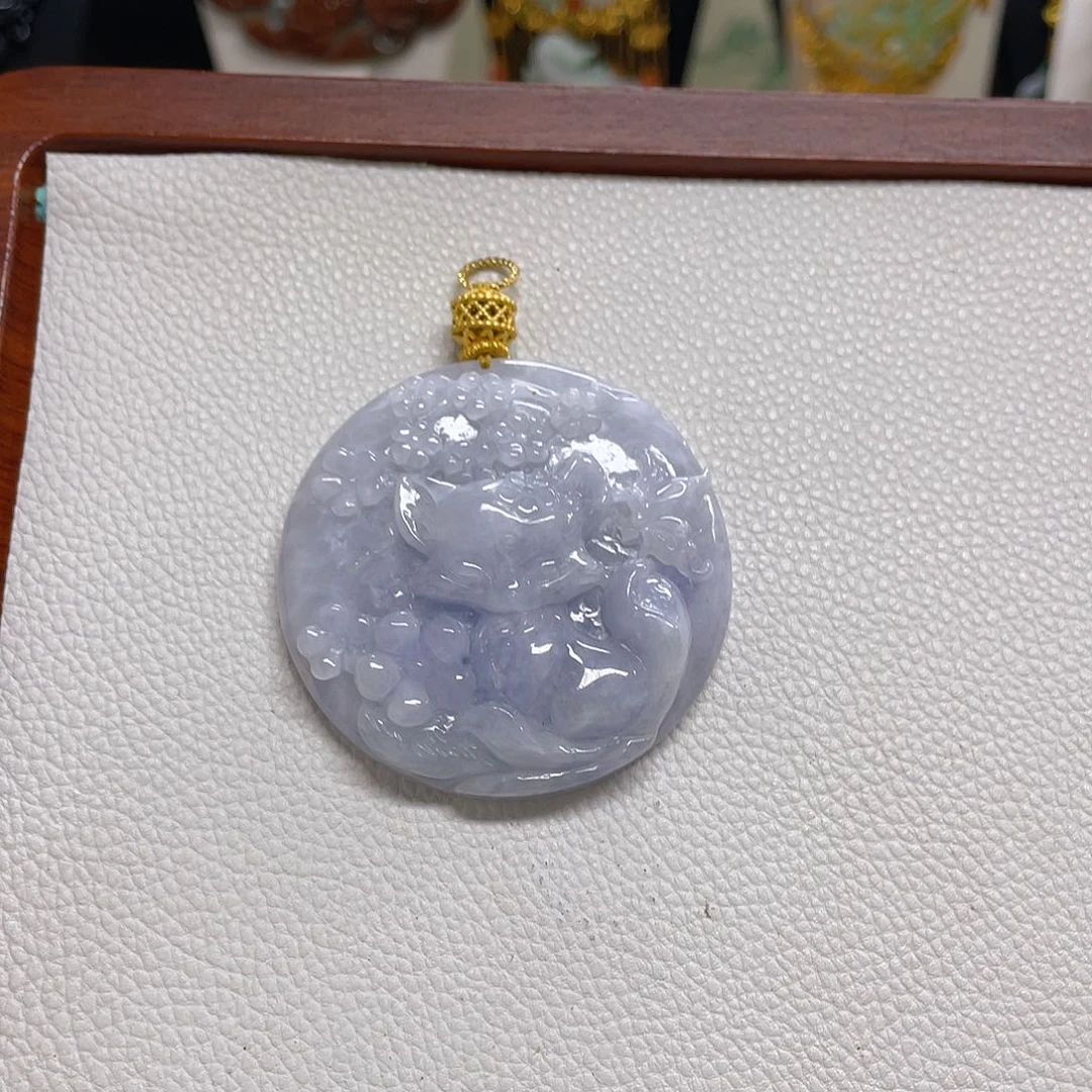 翡翠未镶嵌颈饰翡翠吊坠