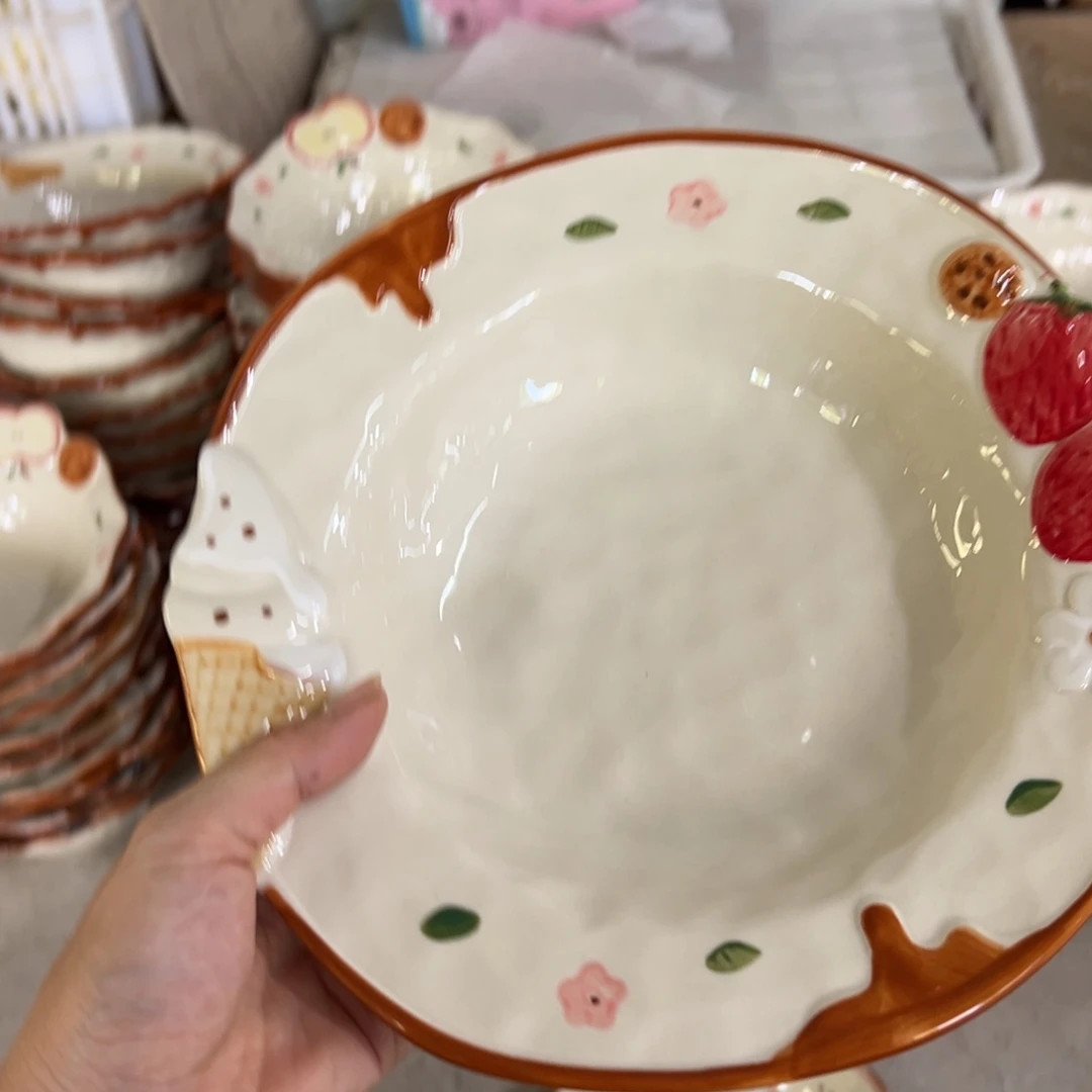 瓷高温陶瓷釉下彩微瑕！