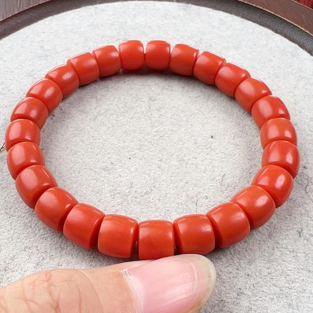 南红玛瑙手串未镶嵌