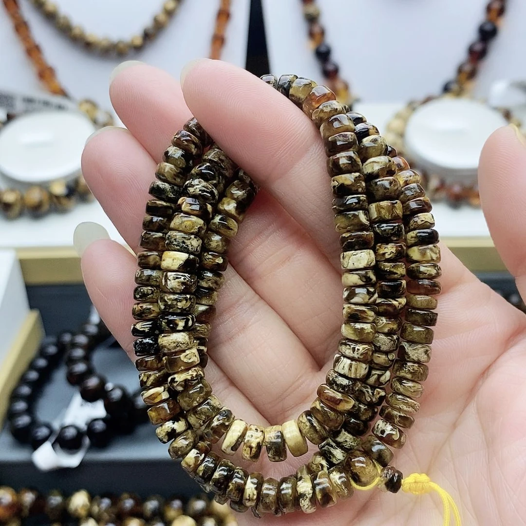 琥珀颈饰未镶嵌琥珀6