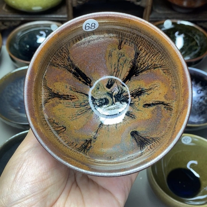 茶盏建窑建盏主人杯