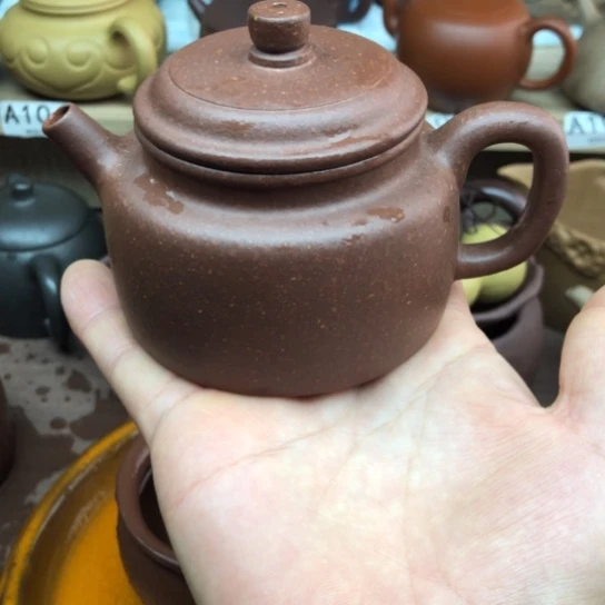 茶壶紫砂将坡泥得中160豪升左右