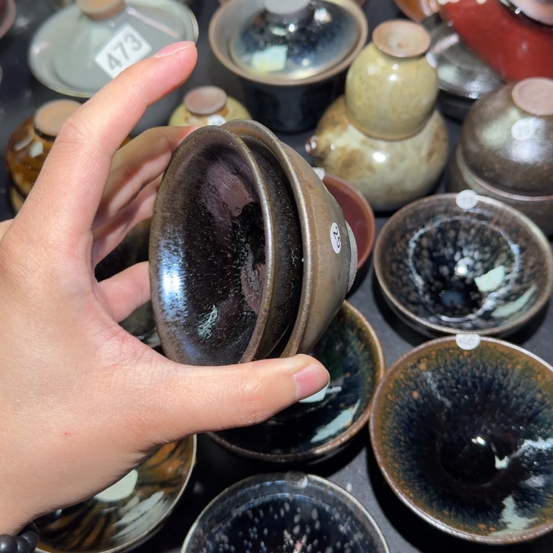 麻***哥茶盏精品柴烧自烧自卖25