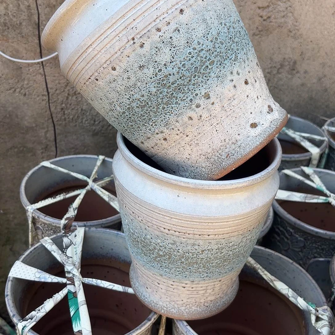 蓝泡泡两个口径19高度22