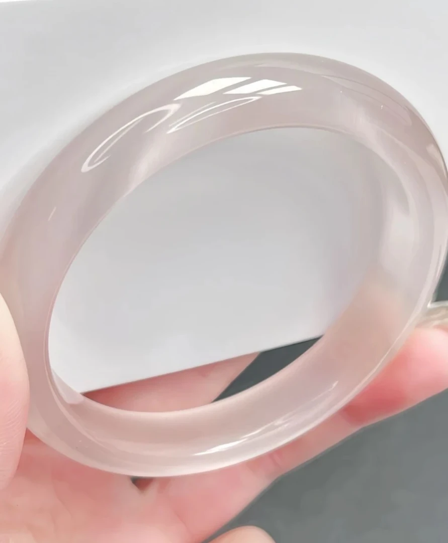 54圈口 【冰藕粉】正圈款时尚手镯